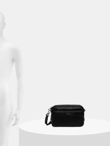Crossbody táska Calvin Klein fekete