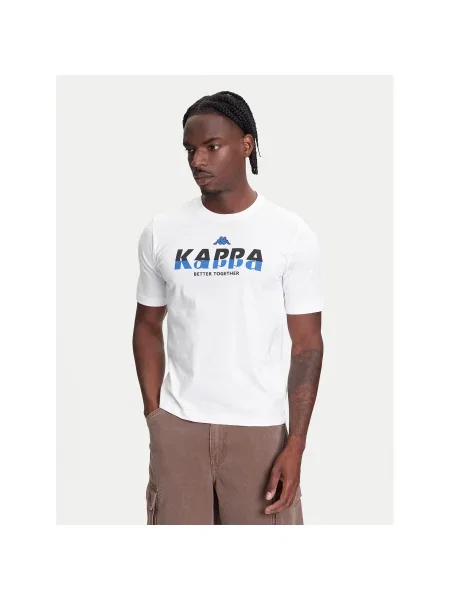 Kappa Póló Regular Fit fehér