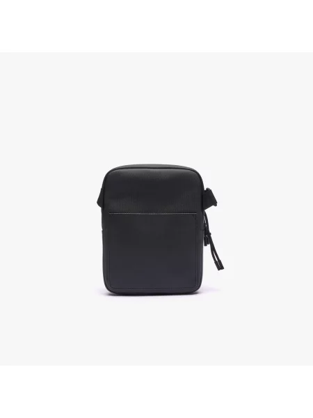 Lacoste Torba Typu Crossover Lcst Z Zamkiem Błyskawicznym Petit Piqué czarna