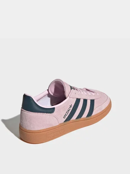 Замшевые кроссовки Adidas Spezial розовые