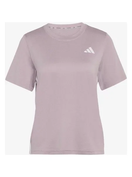 Koszulka adidas Train Essentials Workout 3 paski krótki rękaw jasnoróżowa M różowa