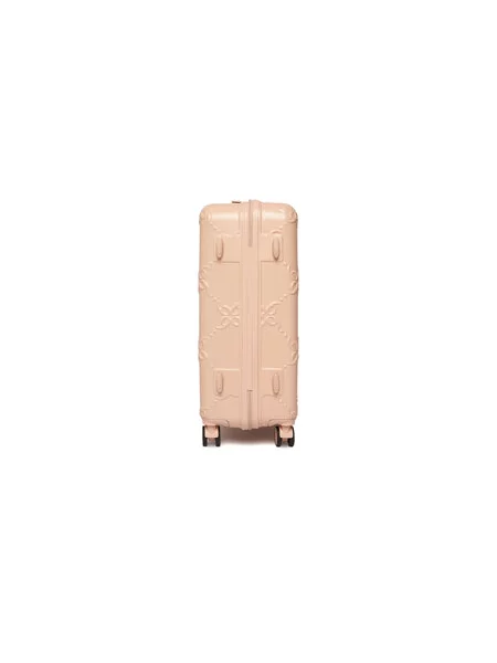 Közepes bőrönd Nine West BEIGE bézs