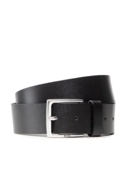BOSS Black Opasky Rummi / strieborná čierna