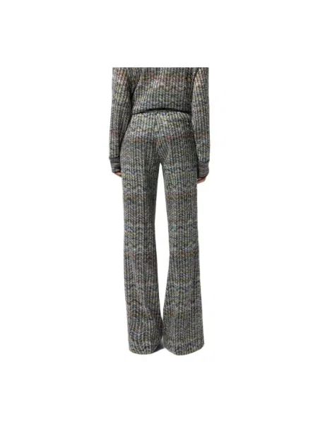 Spodnie Missoni z cekinami biznesowe