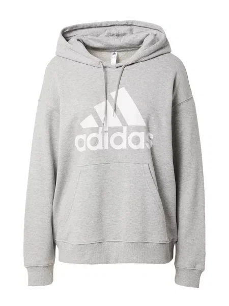Bluză Adidas Sportswear cu autograf gri