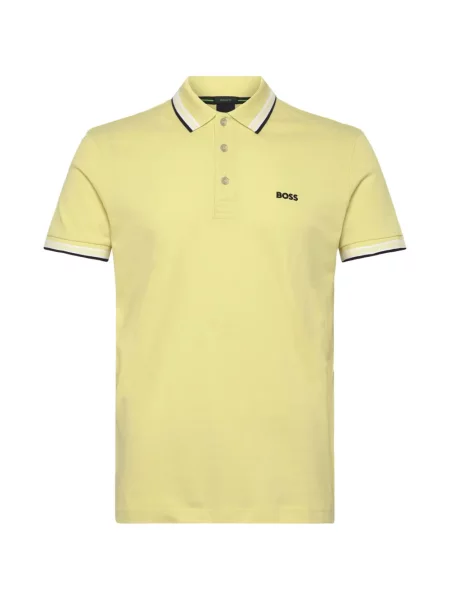 Tricou polo Boss galben