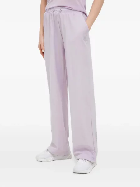 Pantaloni Fila alergare cu cordon violet