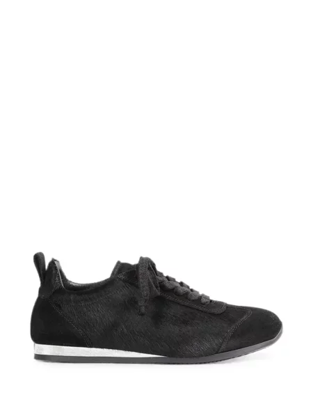 Sneakerși Uma Wang din piele de căprioară negru