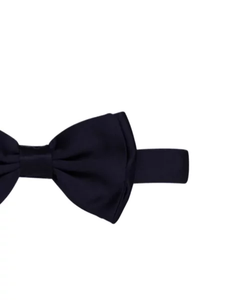 Cravată Lardini cu funde din satin albastru