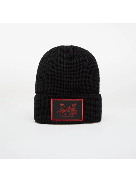 Плетена шапка Adidas Originals черно
