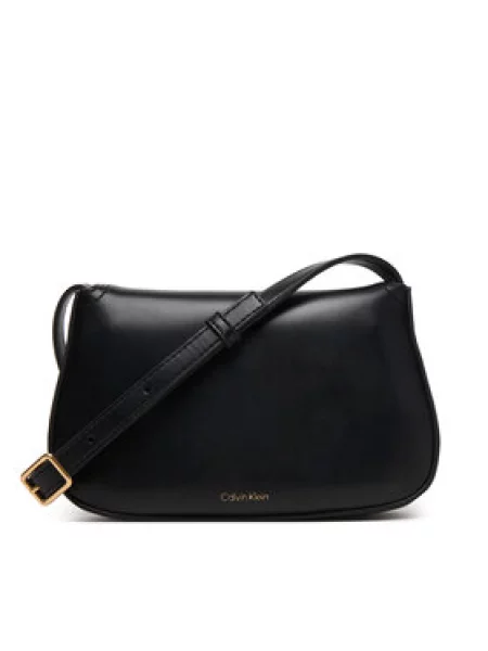 Calvin Klein Torbica Ck Flap Camera Bag crna