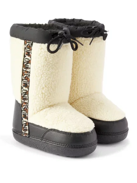 Μποτάκια Moschino μπεζ
