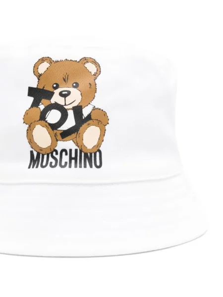 Kapelusz dziecięcy Moschino biały