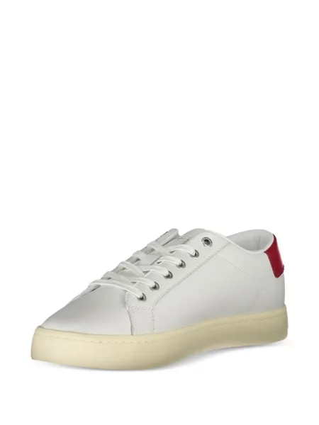 Fűzős csipkés sneaker Calvin Klein fehér