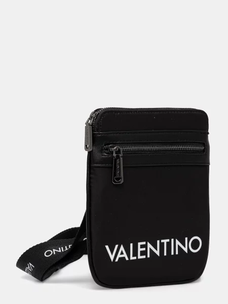 Torba na długim pasku z nadrukiem z logo model ‘Bandoliera’ Valentino czarna