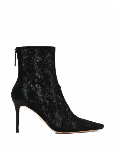 Cizme scurte Badgley Mischka cu paiete negru
