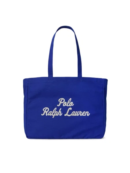 Kabelka Polo Ralph Lauren modrá
