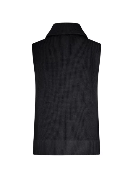 Vestă Maison Margiela tricotate negru