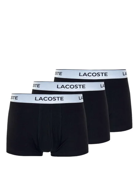 Lacoste boxeralsó 3 db férfi fekete