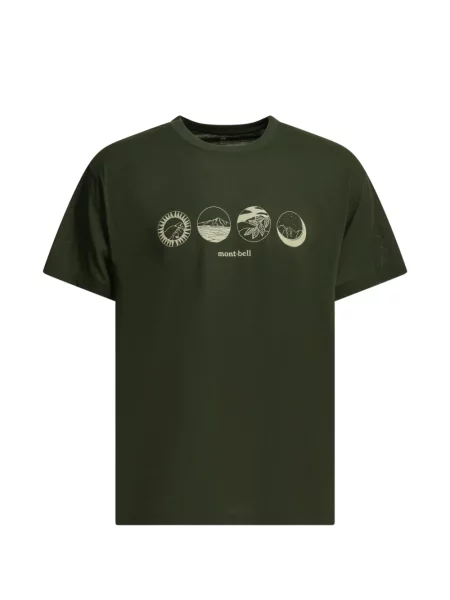 Tricou Montbell cu imagine verde
