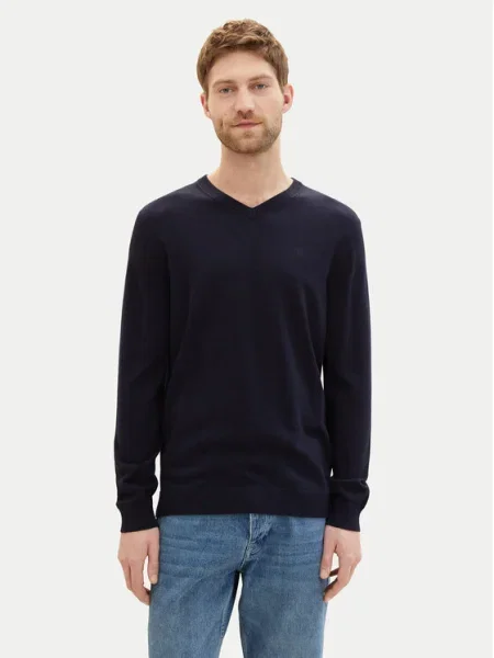 Tom Tailor Pulover Bleumarin