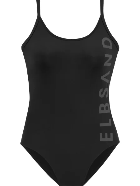 Elbsand Costum de baie întreg / gri negru