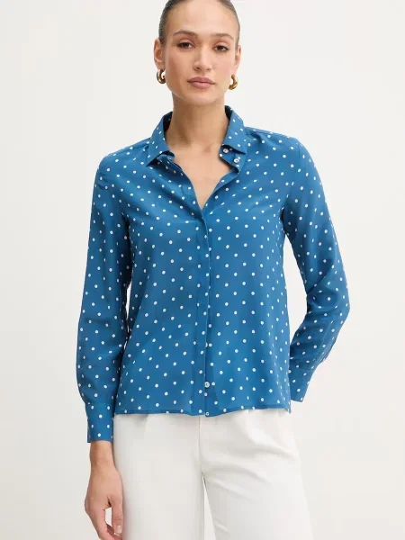 Svilena srajca IBlues ADESSO modra