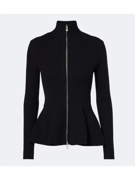 Cardigan Alaïa de lână negru