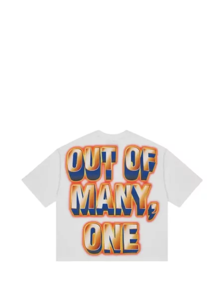 Tricou Godspeed cu imagine alb