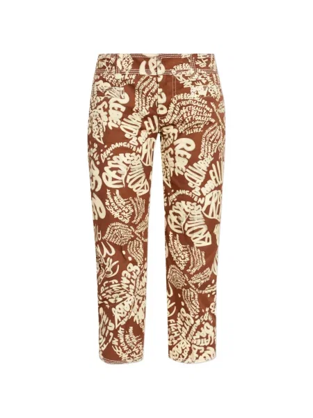 Pantaloni Dsquared2 cu imagine maro