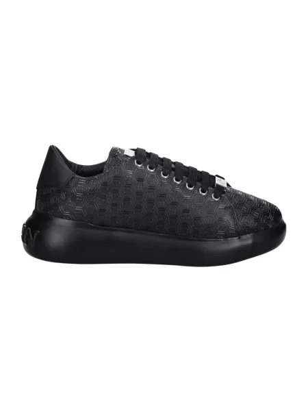 Sneakersy Philipp Plein skórzane czarne