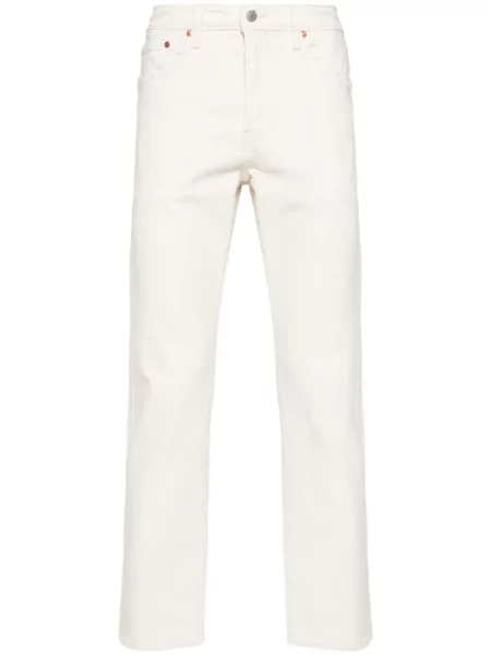 Jeansy Levi's z dżerseju białe