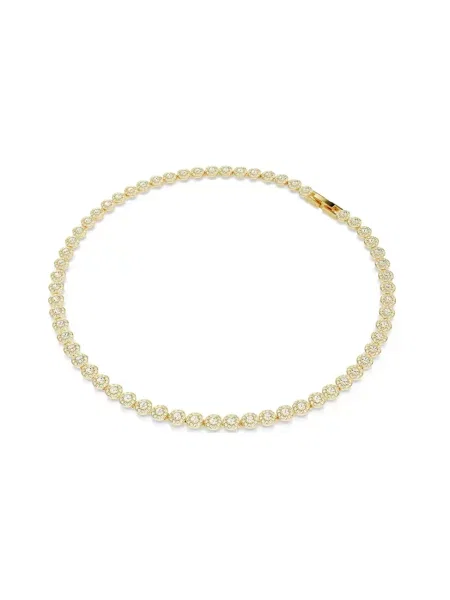Naszyjnik Swarovski żółty