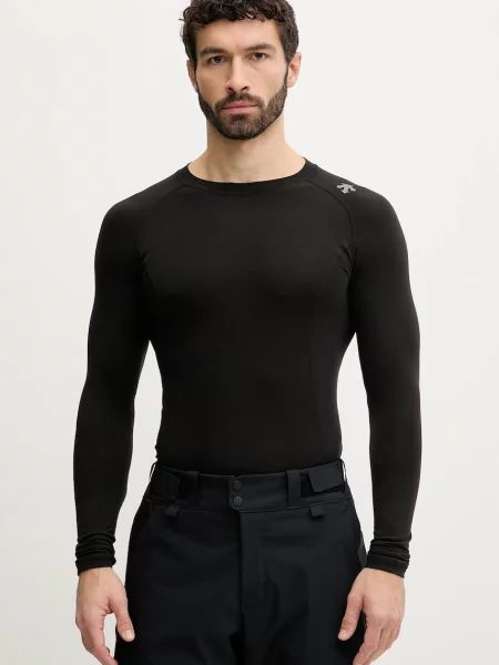 Termoaktivní spodní prádlo Descente s dlouhými rukávy černé