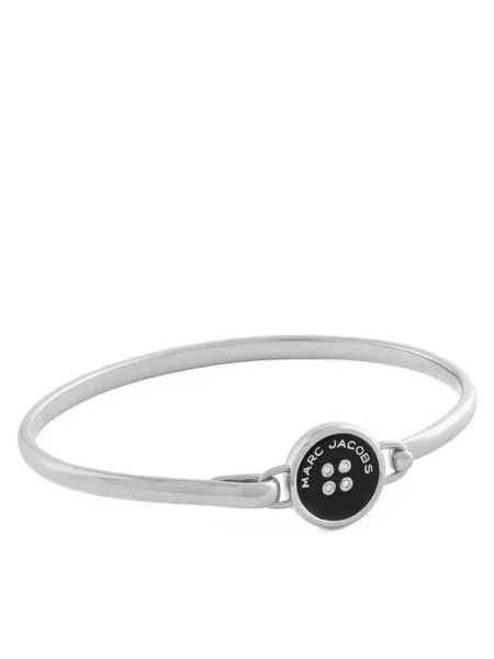 Гривна Marc Jacobs The Button Hinge Bracelet сребрист