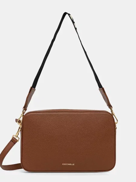 Torebka Coccinelle brązowa