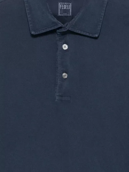 Tricou polo Fedeli albastru