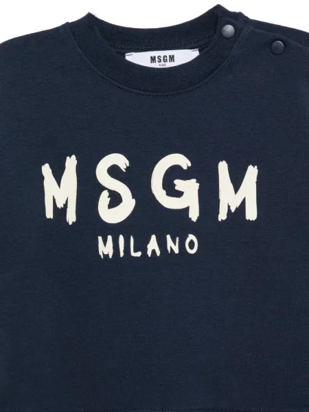 Komplet dresowy dziecięcy Msgm niebieski