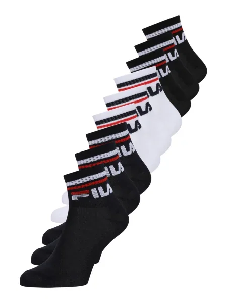 FILA Șosete roșu / negru alb