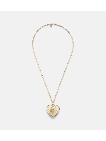 Szív mintás medál Sydney Evan aranyszínű