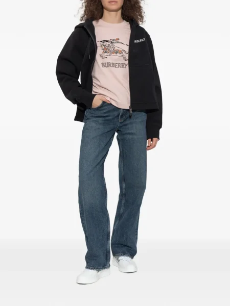 Hanorac cu glugă Burberry negru