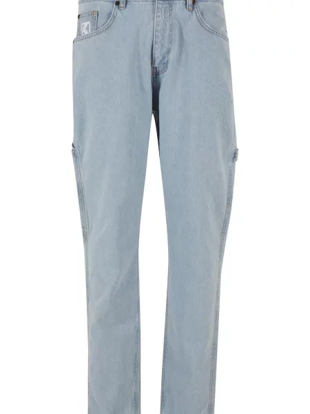 Karl Kani Pantaloni eleganți deschis albastru