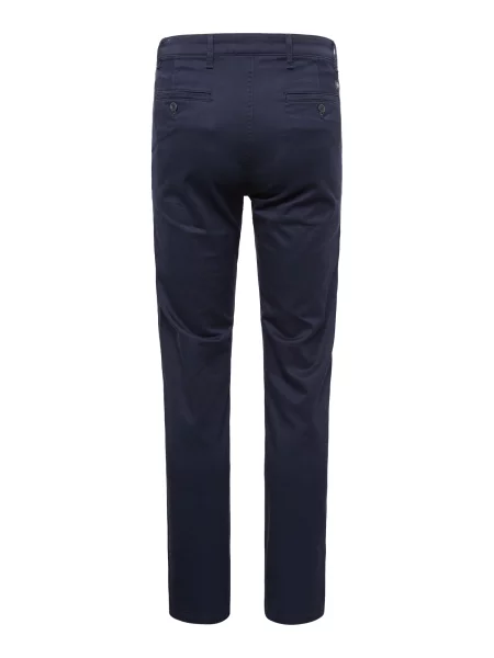 Dockers Pantaloni eleganți bleumarin