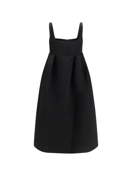 Rochie midi Ganni negru
