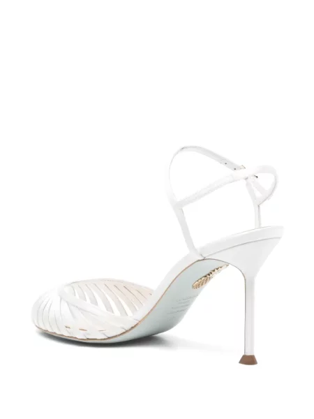 Sandale Aquazzura alb