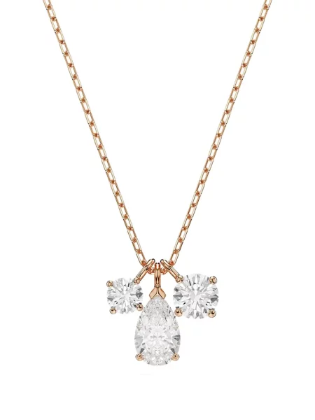 Colier Swarovski alb