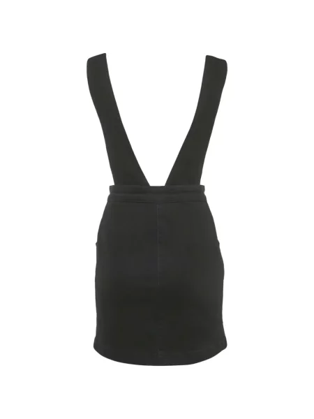 Fusta mini Maje cu bretele negru