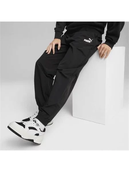 Spodnie sportowe Puma Ess+ Woven czarne