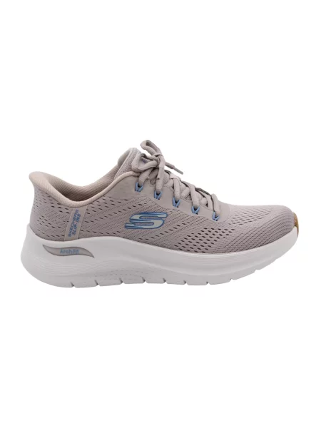 Sneakersy Skechers szare