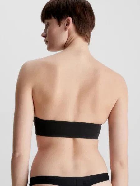 Бюстгальтер Calvin Klein без бретелей чорний